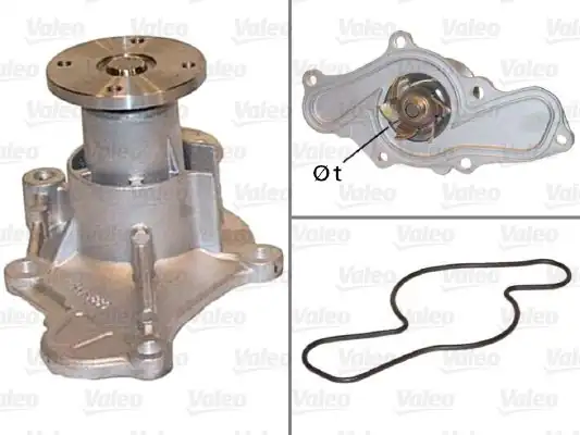 Valeo 506544 Su Pompası Ford Mazda Probe 626 Mx Motor Soğutma Bınek İthal