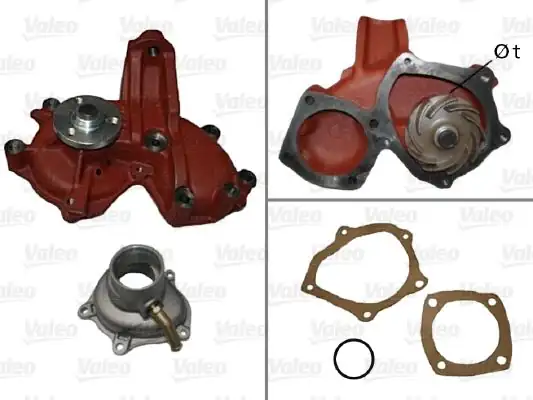 Valeo 506562 Su Pompası Fiat Duna Motor Soğutma Bınek İthal