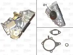 VALEO 506817 | Su Pompası Hyundai Kia Carens II 1.6 Motor Soğutma Bınek (Ithal)