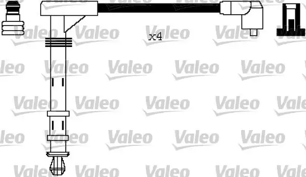 Valeo 346156 Ateşleme Kablo Tk Fiat Palio Weekend 16v 97 Ateşleme Bınek İthal
