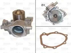 VALEO 506440 | Su Pompası Subaru Legacy Motor Soğutma Bınek (Ithal)