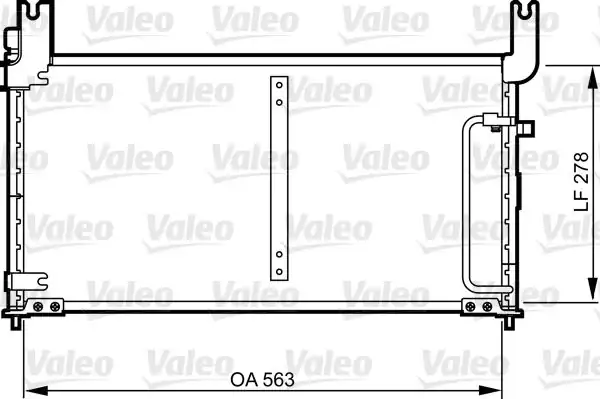 Valeo 814305 Kondenser Suzuki Baleno Klima Bınek İthal