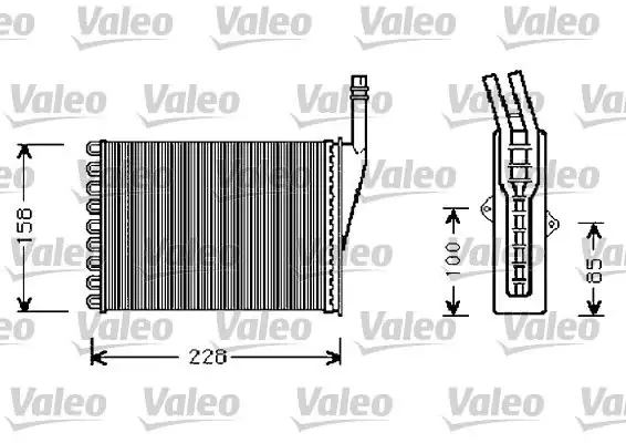 Valeo 812288 Kalorifer Radyatörü Renault Espace III Klima Bınek İthal