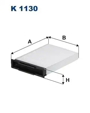 FILTRON K1130 | Polen Filtresi Megane II 02 08