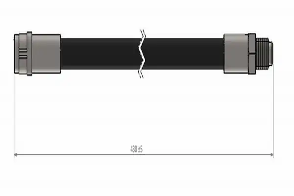 CAVO C900-682 | A Fren Hortumu Ön 09 E Seri W212 S212 2 Adet 789704