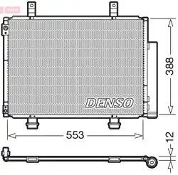 DENSO DCN47007 | Klima Radyatörü (Kondenser) 10-Swift 1.2-1.3Ddis