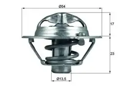 MAHLE TX11882D | Termostat 82°C 11-Accent-Elantra- i20- i30-Cerato-Ceed