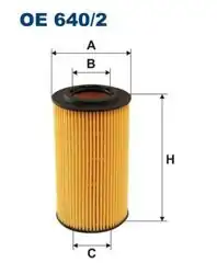 FILTRON OE640-2 | Yağ Filtresi Mercedes W210-W211-W220-W163 M112-M113-M272-M273