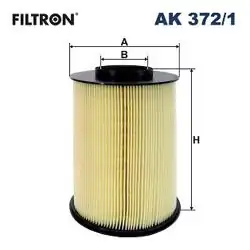 FILTRON AK372-1 | Hava Filtresi 07-Focus.2.3-C.Max 1.4-1.6-2.0