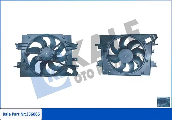 KALE 356065 | Fan Motoru Davlumbaz Duster Captur Lodgy Dokker Renault Dacia