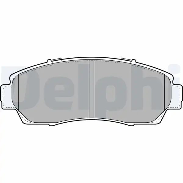 DELPHI LP2046 | Fren Balata Ön Honda Cr V III Re5 Re6 Rt6 Civic VIII 10 12 2 2 2 4i Dtec Awd