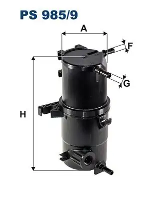 FILTRON PS985-9 | Mazot Filtresi VW Amarok 2h 2 0 TDI 10
