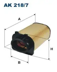 FILTRON AK218-7 | Hava Filtresi Mercedes W204/W205/W212/W213/R172/X253 M274