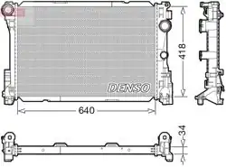 DENSO DRM17115 | Radyatör 12-17 CLS (C218-X218)