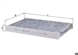 MAHLE LAK138 | Polen Filtresi 03-307-308-1007-C2-C3-C4 + Ca