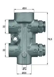 MAHLE TO880 | Termostat 80°C <08 E-Seri (W211-S211) S-Seri (W221)
