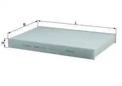MAHLE LA138 | Polen Filtresi Peugeot 1007 307 308 C2-C3-C4