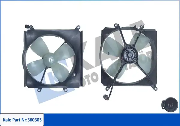 KALE 360305 | Fan Motoru Davlumbaz Toyota Corolla Ae92 1 3 1 6 1988 1992