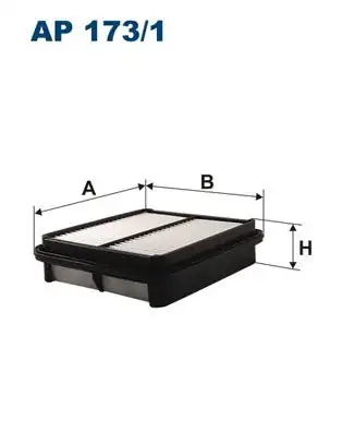 FILTRON AP173-1 | Hava Filtresi 96 04 Vitara G Vitara 2 0