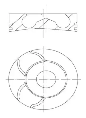 MAHLE 0220102 | Motor Piston Segman 0 50 76 00 26pim Clio II III Kangoo Megane II III Symbol II III Sandero Logan Juke 1 5 dCi K9k