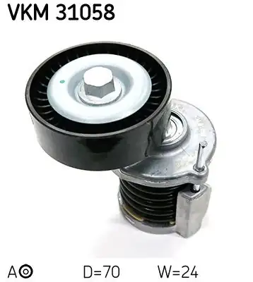 SKF VKM31058 | V Kayış Gergisi 10 T5 Crf Tgu Pss Oct Spb A4 A6 2 0 TDI 16v