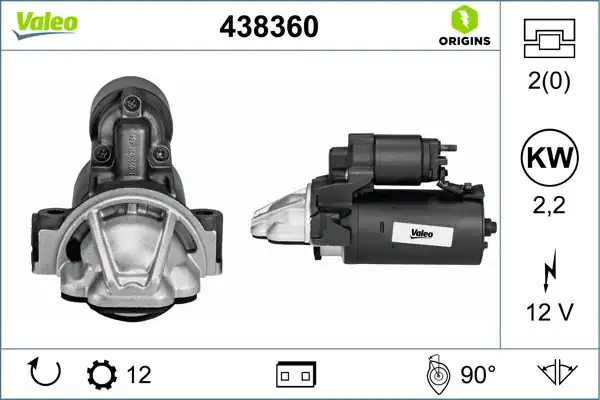 Valeo 438360 Marş Motoru Ford Transit V347 2 2 2 4 TDCI 06 Ducato Jumper III Transit VI