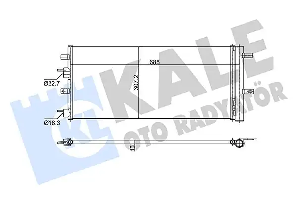 KALE 353160 | Klima Radyatörü Ford Mondeo S Max Galaxy Edge 1 5 2 0 Ecoboost 2 0 TDCI 14