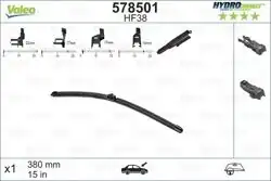 VALEO 578501 | Silgi Süpürgesi Tek 38Cm Ford Fiesta 09-