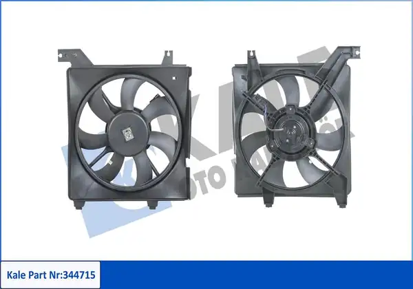 KALE 344715 | Fan Motoru Davlumbaz Hyundai Elantra 00 07 Matrix 02 11 1 5crdi 1 6 1 8