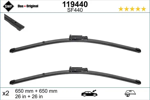 Swf 119440 Silecek Tk Flat Seat Altea 5p Toledo 05 09 65 65