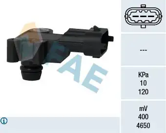 FAE 15099 | Emme Manifold Basınç Sensörü Opel Corsa E 1 4 16v B14xel Astra H J Corsa D Insignia A