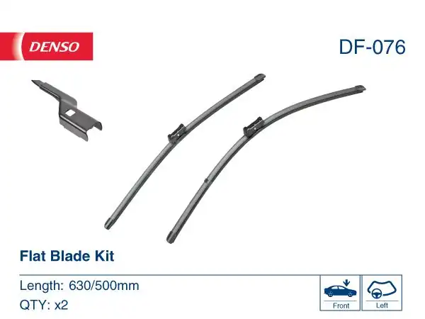 Denso Df 076 Silecek Süpürgesi Ön Takım Fiyat Muz Tip 630 500 Audi A6 Taycan Volvo Xc90 2015 S90 2015 Xc60