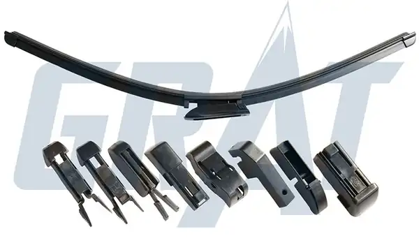 GRAT M500A | Silecek Muz Tipi 9 Aparatlı 500mm 20 Universal