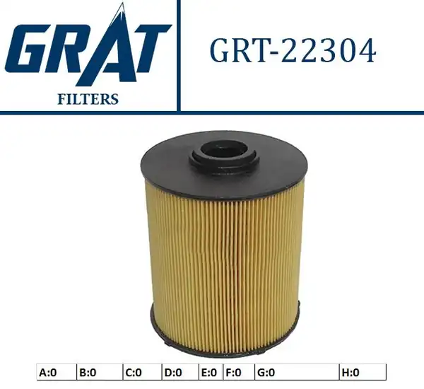 GRAT 22304 | Yakıt Filtresi Mercedes Om611 Om612 W202 W210 ML 270 CDI