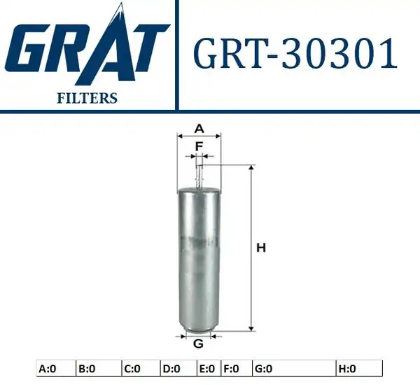 GRAT 30301 | Yakıt Filtresi Bmw M47 57n N47 E90 E91 E92 E93