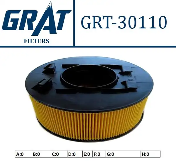 GRAT 30110 | Hava Filtresi Bmw N40 42 45 46 E 46