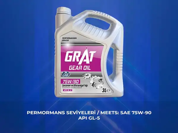 GRAT 675903 | Şanzıman Yağı 3 Litre 75w90 Api Gl 5 6 Adet