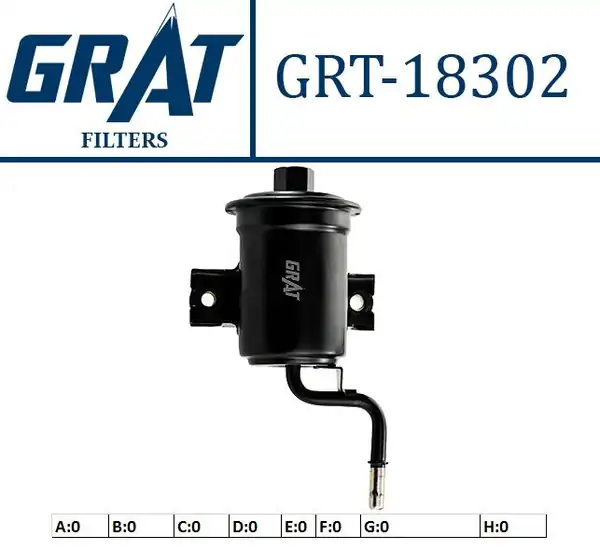 GRAT 18302 | Benzin Filtresi Toyota Corolla 03 07