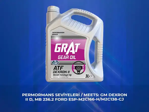 GRAT 600023 | ATF II 3 Litre ATF II GM Dexron II 6 Adet