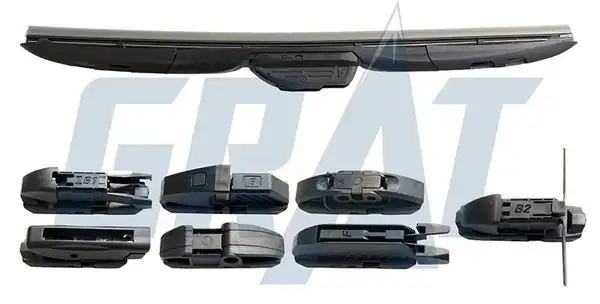 GRAT HM430 | Silecek Rüzgarlıklı 8 Aparatlı 430mm Hıbrıt
