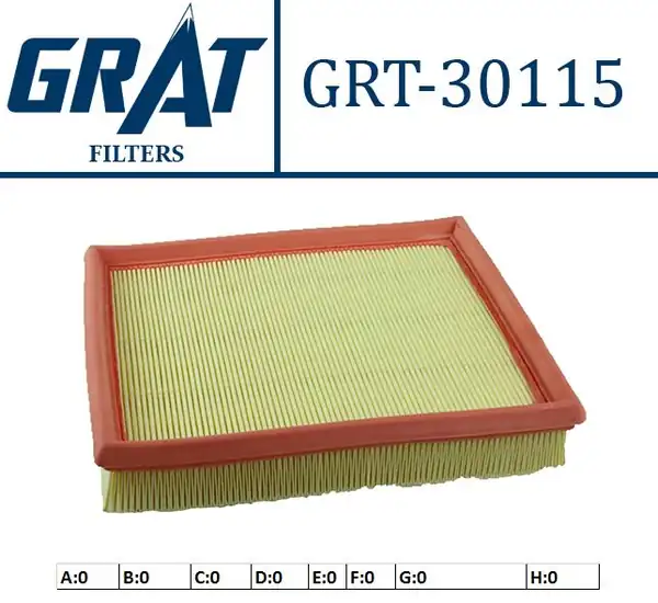 GRAT 30115 | Hava Filtresi Bmw N13 20 26 F 20 30 32