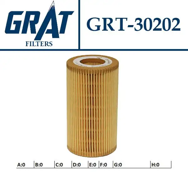 GRAT 30202 | Yağ Filtresi Bmw M47 E39 E46 Freelander İ 2 0td4 01 06