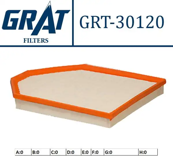 GRAT 30120 | Hava Filtresi Bmw N20 F25 F26