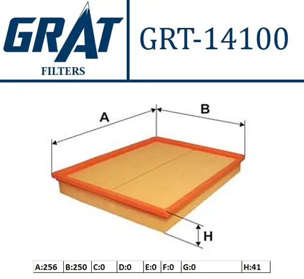 GRAT 14100 | Hava Filtresi Opel Astra G Astra H Zafira B Z14xe Z16xe Z16xep Z16xer 1998 2013