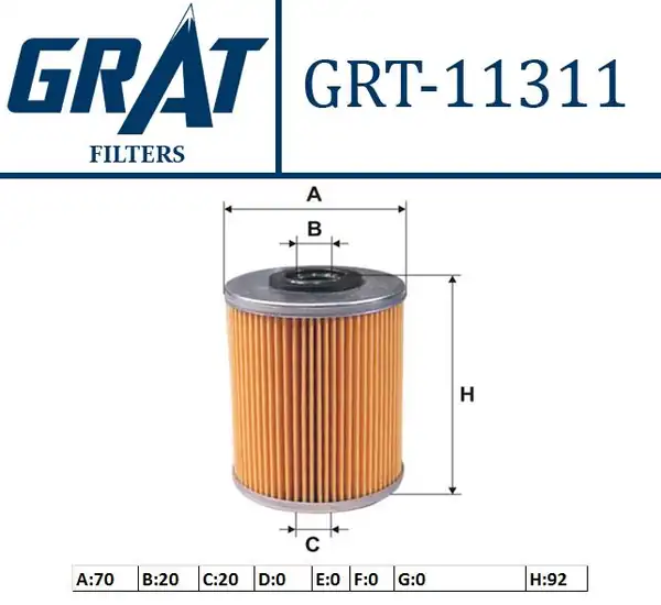 GRAT 11311 | Mazot Filtresi Espace IV 2 2 G9t Laguna İ 2 2 G8t Megane II Scenic II 1 9 F9q Master 2 8 S8u S9w