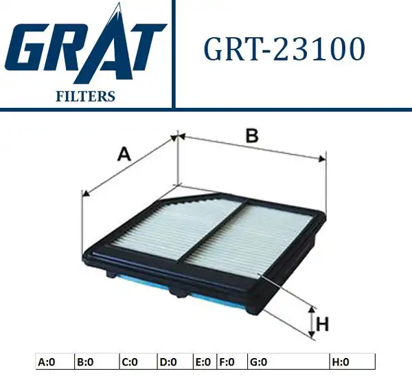 GRAT 23100 | Hava Filtresi Honda Civic 07 11