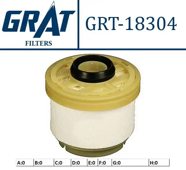GRAT 18304 | Mazot Filtresi Toyota Hilux Vıgo 06 11