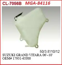 MGA 84116 | Yedek Su Deposu Suzuki Grand Vitara 06 11