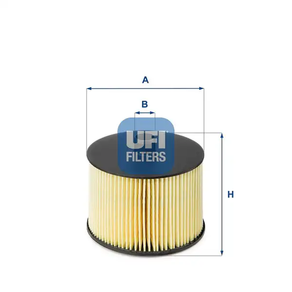 UFI 26-022-00 | Mazot Filtresi 05 307 308 407 607 C4 C5 Expert Scd Jmp S40 2 0 Hdi 120 140hp