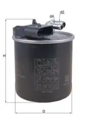 MAHLE KL950 | Mazot Filtresi 15-Vito (W447)